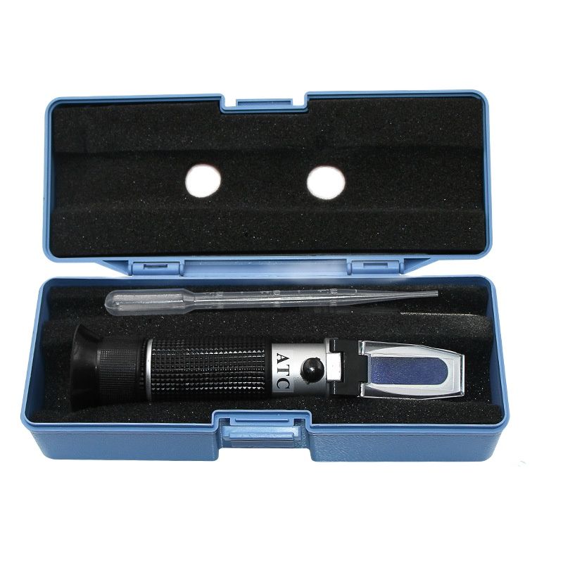 Marine Aquarium Refractometer - Portable Refractometer Aquarium Salinity 0-10% Refractometer