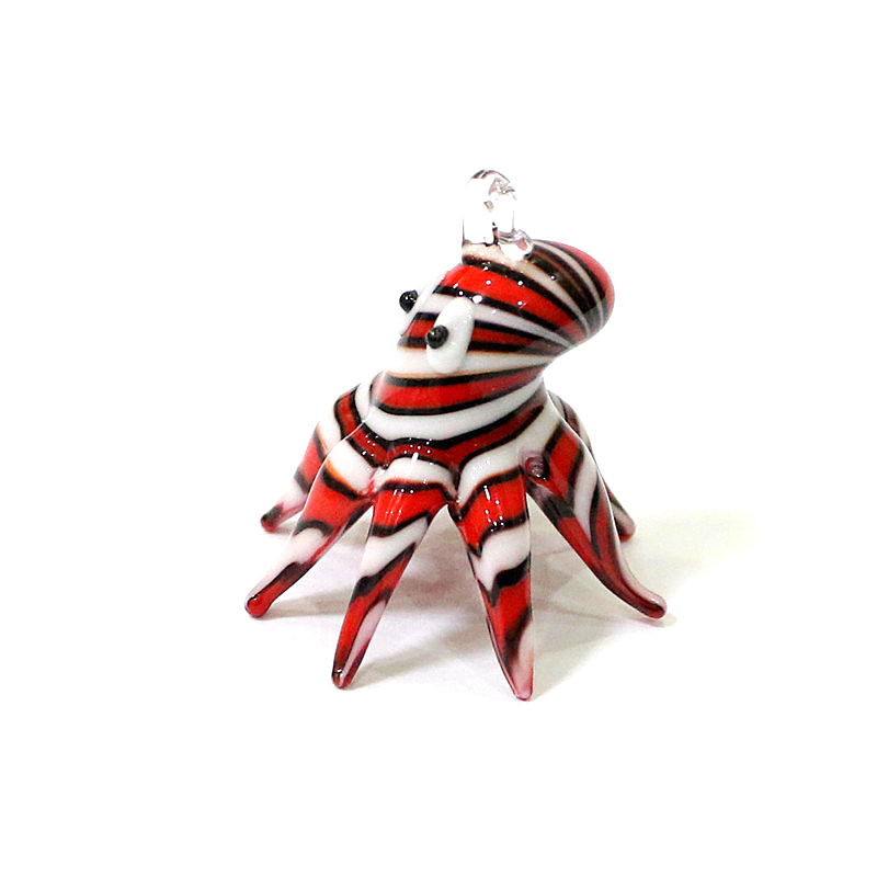 Mini Glass Octopus Pendant Cut - Marine Aquarium Europe review and price