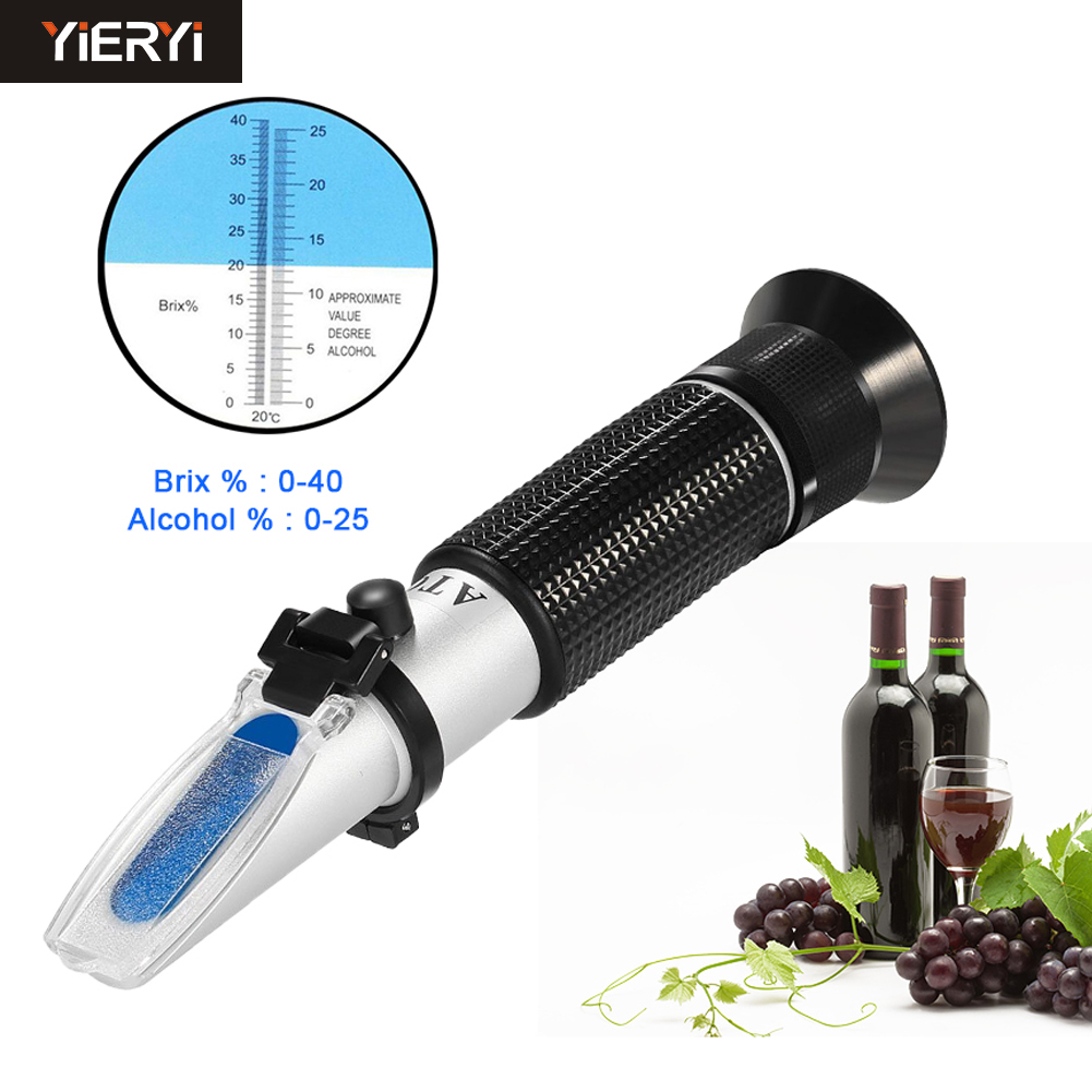 0-40% Brix 0-25% Alcohol Grape - Marine Aquarium Refractometer review and price