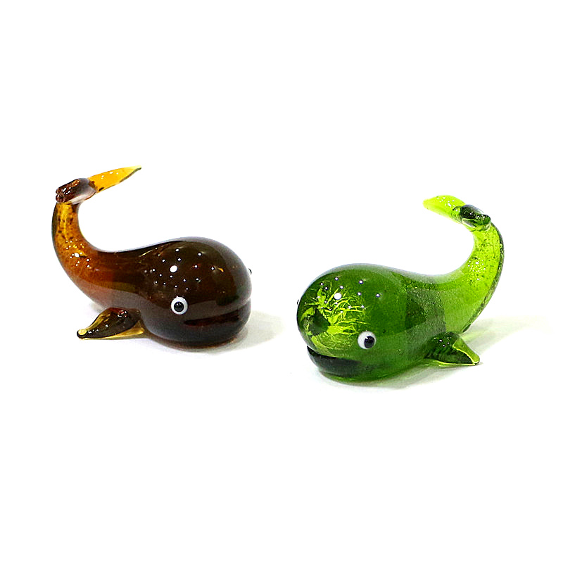 Murano Glass Whale Miniature F - Marine Aquarium Europe review and price