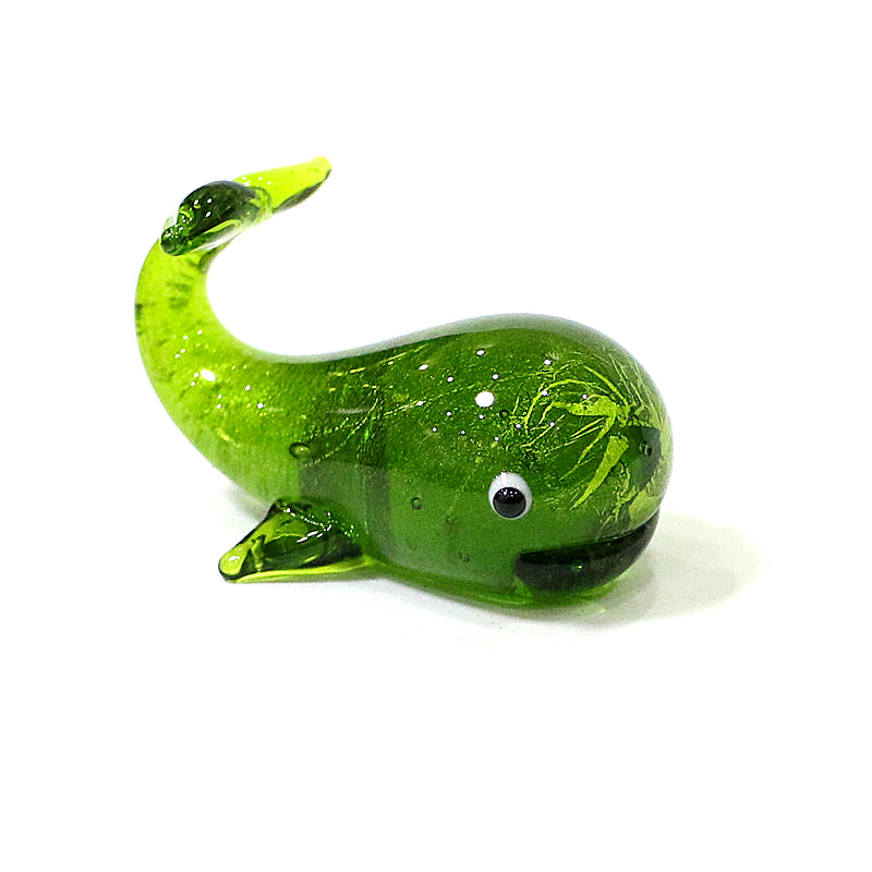 Murano Glass Whale Miniature F - Marine Aquarium Europe review and price