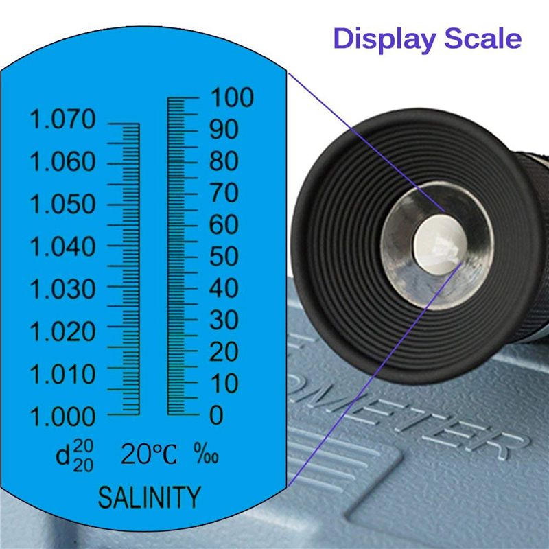 2X Salinity Refractometer For  - Marine Aquarium Refractometer review and price