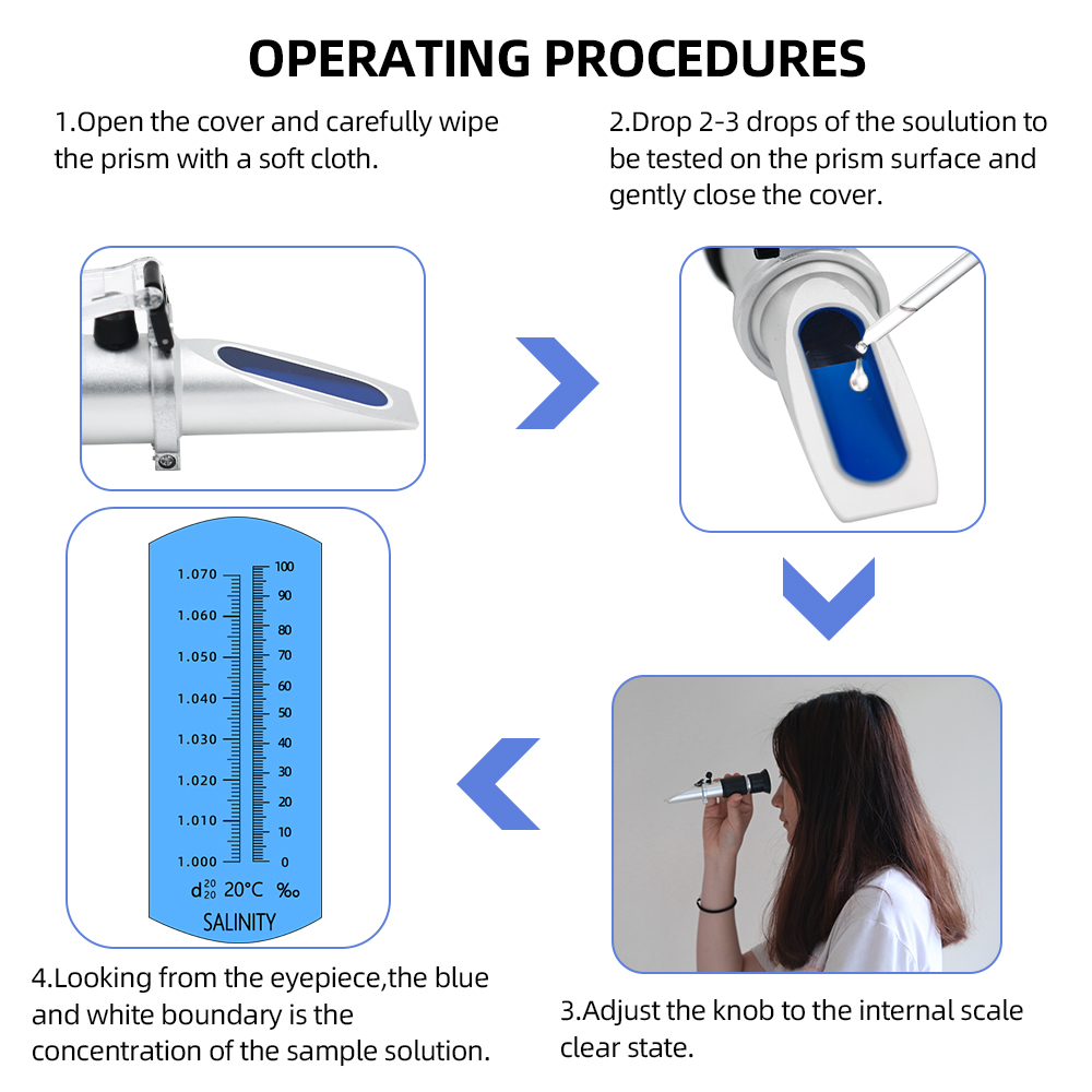 Salinity Refractometer 0-10% 1 - Marine Aquarium Refractometer review and price