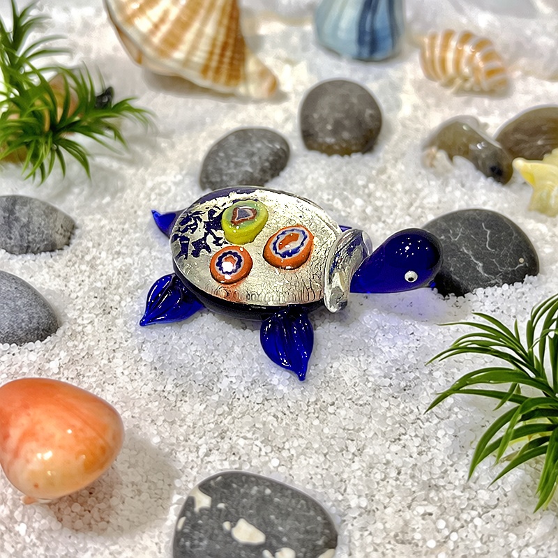 Handmade Mini Glass Turtle Fig - Marine Aquarium Europe review and price