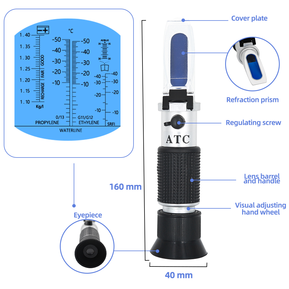 4 in 1 Hand Held Car Refractom - Marine Aquarium Refractometer review and price