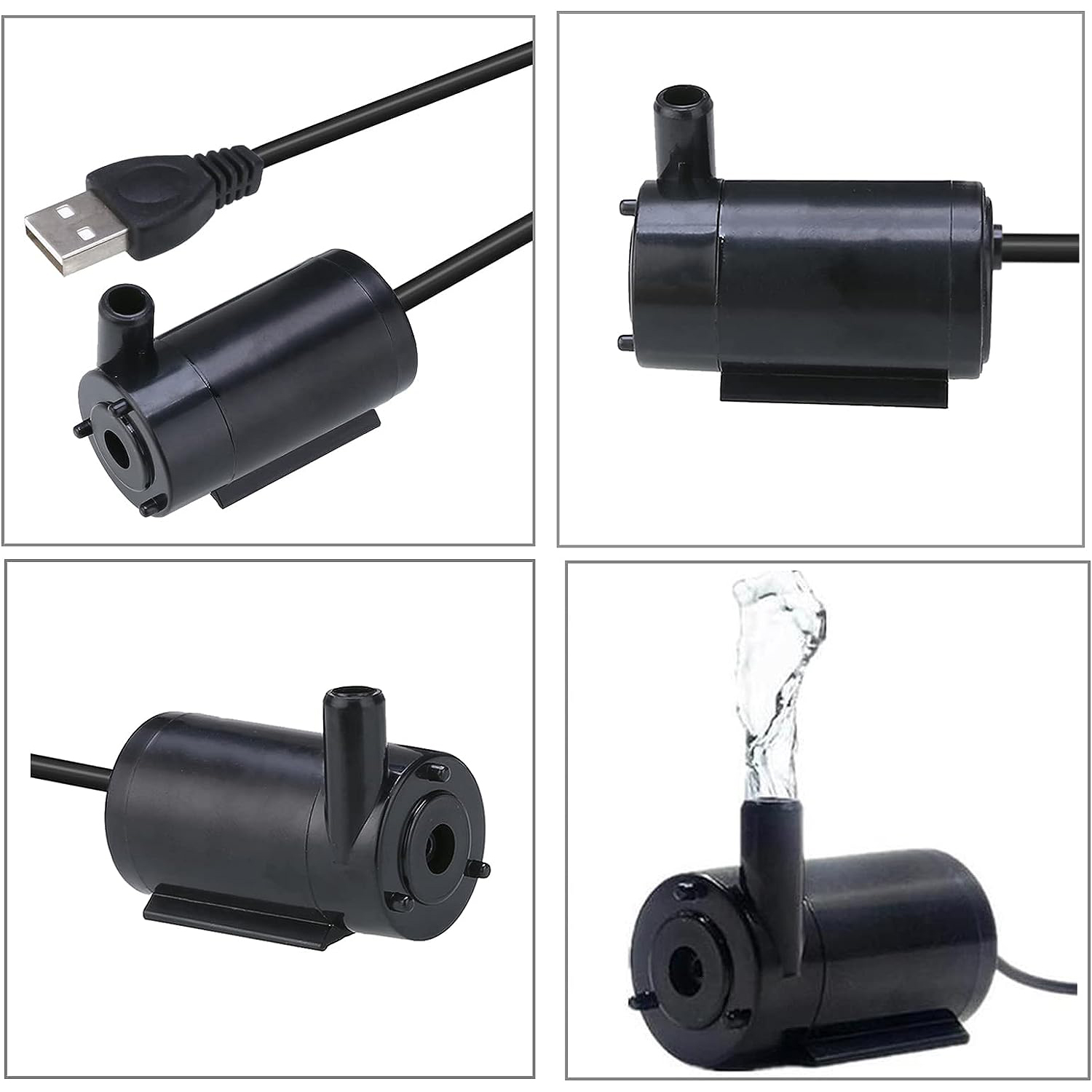 DC 3-5V USB Micro Submersible  - Marine Aquarium Dc Pump review and price