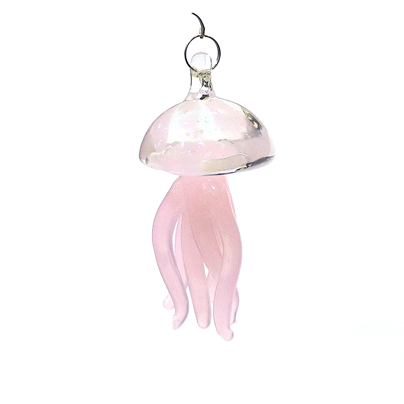 Pink Jellyfish Glass Pendant C - Marine Aquarium Europe review and price