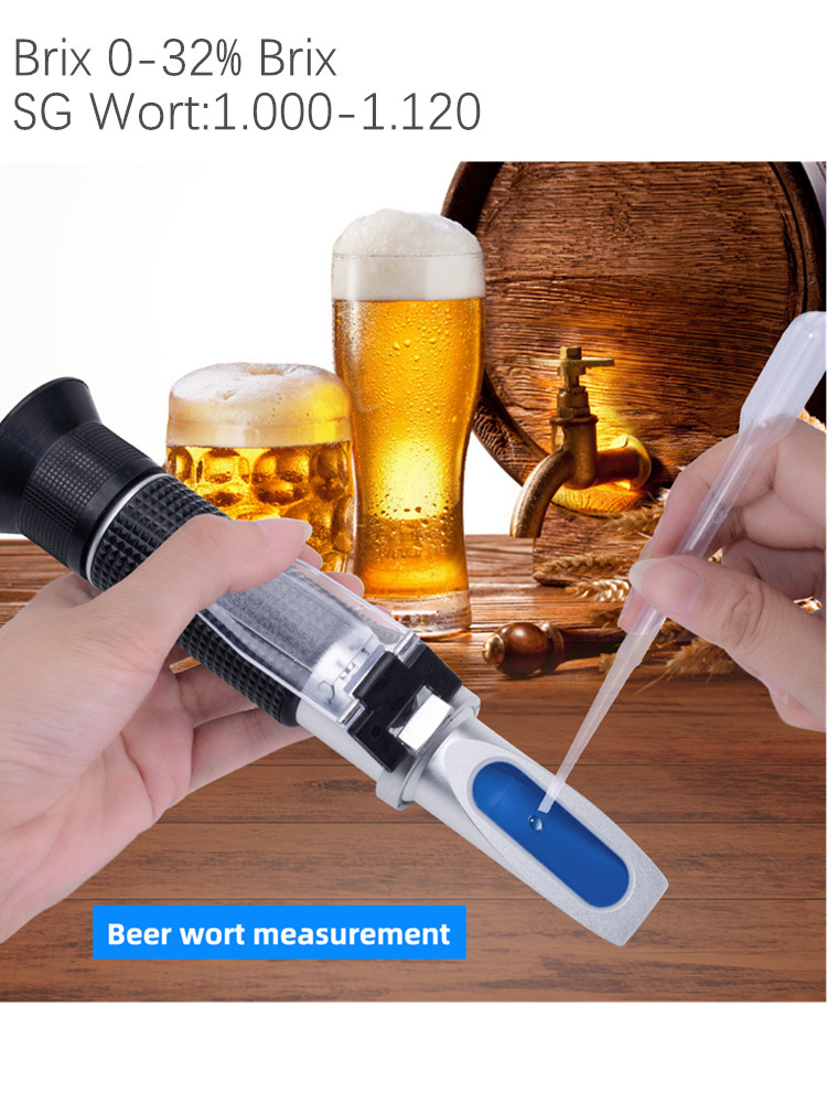 Handheld Beer Brix Refractomet - Marine Aquarium Refractometer review and price